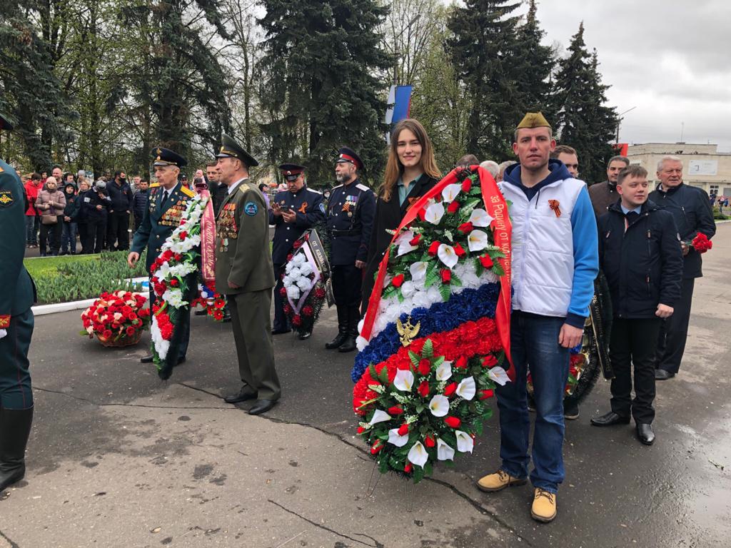 9 мая коломзаводцы приняли участие в торжественном митинге